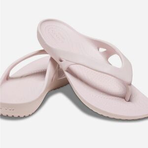Crocs Kadee 2 Flip-Flop Sandals- Barely Pink